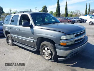 2002 Chevrolet Tahoe LT with VIN 1GNEC13ZX2R224413, listed as a IAAI auction lot 41818623 with 157,509 mi miles. Bid and sale history available at carsss.com. Image 1.