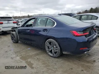 2024 BMW 3 Series 330i xDrive with VIN 3MW89FF09R8E24554, listed as a Copart auction lot 48177775 with 9,363 mi miles and Salvage Title. Bid and sale history available at carsss.com. Image 2.