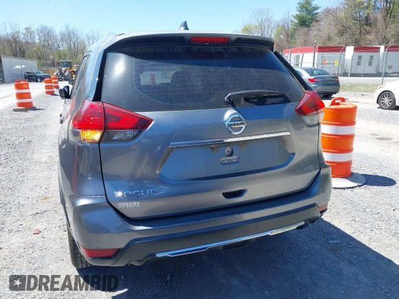 2017 Nissan Rogue SV with VIN KNMAT2MV6HP523443, listed as a IAAI auction lot 41995707 with 148,878 mi miles and . Bid and sale history available at carsss.com. Image 16.