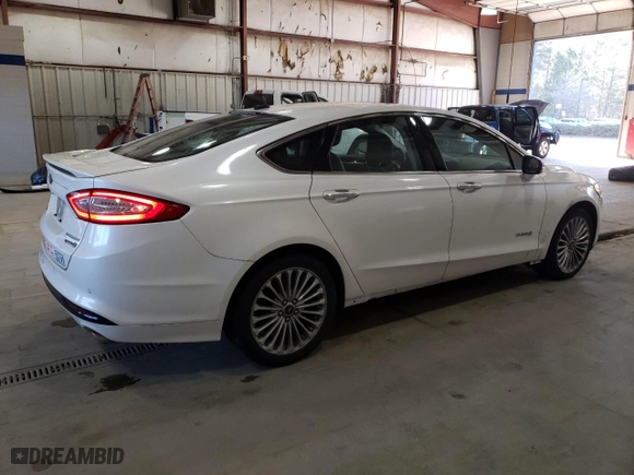 2013 Ford Fusion Titanium Hybrid with VIN 3FA6P0RU4DR334703, listed as a Copart auction lot 48821865 with 155,507 mi miles and Clean Title. Bid and sale history available at carsss.com. Image 3.