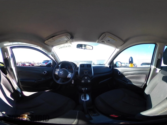 2014 Nissan Versa SV with VIN 3N1CN7AP4EL862427, listed as a IAAI auction lot 41435904 with 95,192 mi miles. Bid and sale history available at carsss.com. Image 18.