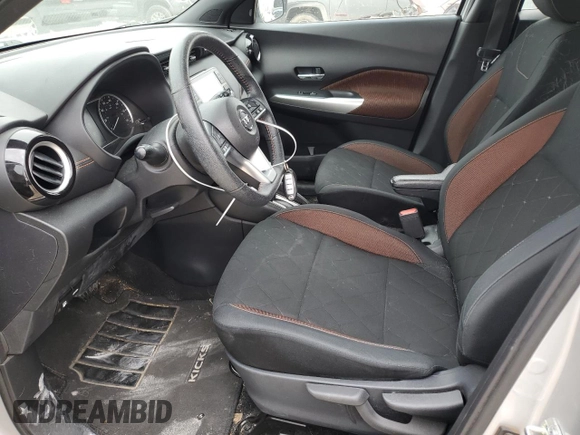 2020 Nissan Kicks SR z VIN 3N1CP5DV1LL536123, wystawiony jako Copart lot #50625385 z przebiegiem 53 992 mil mil oraz Czysty tytuł • Clean title. Historia ofert i sprzedaży dostępna na DreamBid. Obrazek 7.
