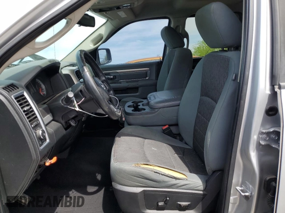 2015 Ram 1500 Lone Star with VIN 1C6RR6GT0FS709158, listed as a Copart auction lot 53070175 with 138,518 mi miles and Salvage Title. Bid and sale history available at carsss.com. Image 7.