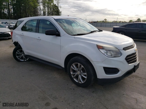 2017 Chevrolet Equinox LS with VIN 2GNFLEEK1H6244727, listed as a Copart auction lot 49682695 with 157,351 mi miles and Salvage Title. Bid and sale history available at carsss.com. Image 4.