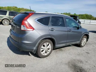 2013 Honda CR-V EX-L with VIN 2HKRM4H71DH680763, listed as a Copart auction lot 52959265 with 202,362 mi miles and Salvage Title. Bid and sale history available at carsss.com. Image 3.