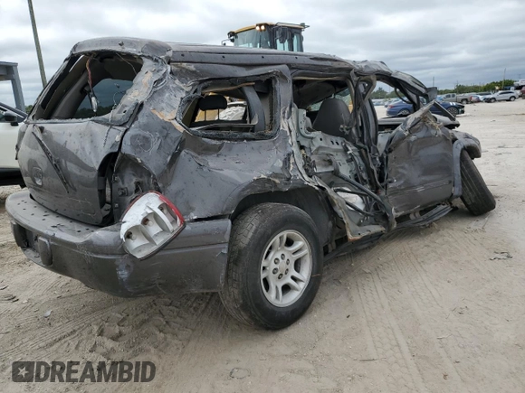 2002 Dodge Durango with VIN 1B4HR48N42F161710, listed as a Copart auction lot 88760395 with Not provided miles and Non repairable. Bid and sale history available at DreamBid. Image 3.