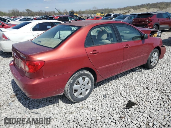 2005 Toyota Corolla CE with VIN 1NXBR32E75Z392172, listed as a Copart auction lot 52609435 with 139,831 mi miles and Salvage Title. Bid and sale history available at DreamBid. Image 3.