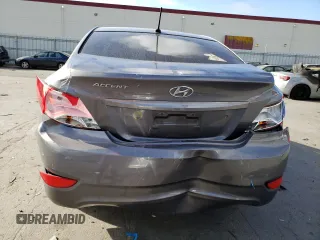 2015 Hyundai Accent GLS with VIN KMHCT4AE5FU888036, listed as a Copart auction lot 62137183 with 157,869 mi miles. Bid and sale history available at carsss.com. Image 6.