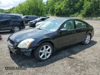 2004 Nissan Maxima SL with VIN 1N4BA41E54C839563, listed as a Copart auction lot 63053455 with 166,851 mi miles and Salvage title. Bid and sale history available at DreamBid. Image 1.