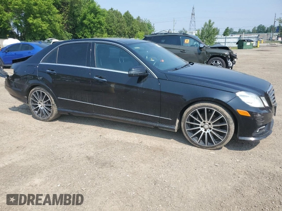 2011 Mercedes-Benz E 350 Luxury with VIN WDDHF8HB6BA385055, listed as a Copart auction lot 59563535 with 301,092 mi miles and Salvage title. Bid and sale history available at DreamBid. Image 4.