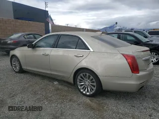 2016 Cadillac CTS Luxury Collection RWD with VIN 1G6AR5SX5G0120942, listed as a Copart auction lot 44390635 with 27,177 mi miles and Salvage Title. Bid and sale history available at DreamBid. Image 2.
