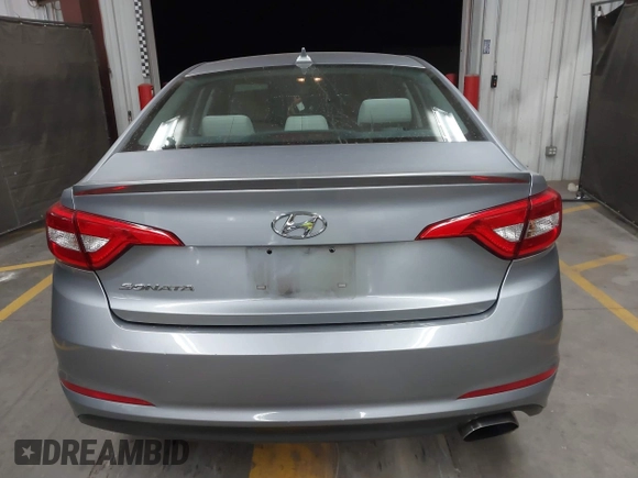 2017 Hyundai Sonata SE with VIN 5NPE24AFXHH489693, listed as a IAAI auction lot 41478117 with 115,043 mi miles. Bid and sale history available at carsss.com. Image 16.