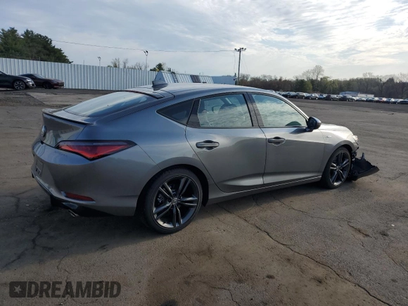 2024 Acura Integra w/A-Spec Package z VIN 19UDE4H37RA027620, wystawiony jako Copart lot #54165895 z przebiegiem 4 283 mil mil oraz Szkoda całkowita • Salvage title. Historia ofert i sprzedaży dostępna na DreamBid. Obrazek 3.