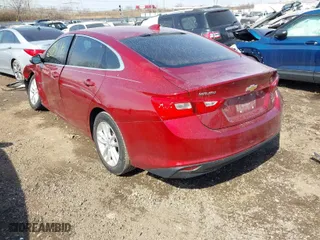 2017 Chevrolet Malibu LT with VIN 1G1ZE5ST0HF165092, listed as a IAAI auction lot 41786718 with 119,037 mi miles. Bid and sale history available at carsss.com. Image 3.