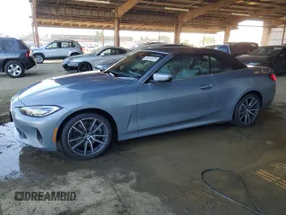 2024 BMW 4 Series 430i xDrive with VIN WBA43AT06RCP09938, listed as a Copart auction lot 42405865 with 22,254 mi miles and Clean Title. Bid and sale history available at carsss.com. Image 1.