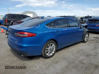 2019 Ford Fusion SE with VIN 3FA6P0HD3KR282706, listed as a Copart auction lot 50561495 with 123,162 mi miles and Salvage Title. Bid and sale history available at carsss.com. Image 3.