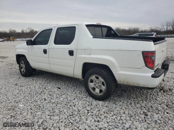 2013 Honda Ridgeline RT with VIN 5FPYK1F23DB010712, listed as a Copart auction lot 44054985 with 98,901 mi miles and Salvage Title. Bid and sale history available at carsss.com. Image 2.