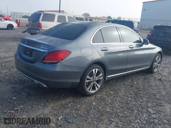 2021 Mercedes-Benz C 300 with VIN W1KWF8EB7MR618067, listed as a IAAI auction lot 42475488 with 47,000 mi miles and . Bid and sale history available at DreamBid. Image 4.