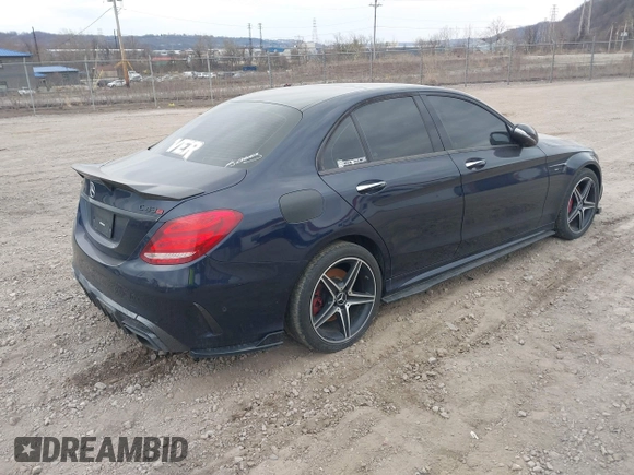 2017 Mercedes-Benz C 43 AMG with VIN 55SWF6EB6HU215481, listed as a IAAI auction lot 41920181 with 105,493 mi miles and . Bid and sale history available at DreamBid. Image 4.