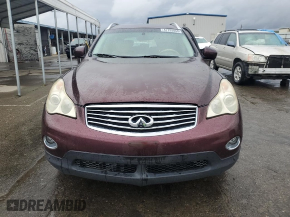 2012 Infiniti EX35 Journey with VIN JN1AJ0HP1CM401060, listed as a Copart auction lot 47703955 with 132,827 mi miles and Salvage Title. Bid and sale history available at carsss.com. Image 5.