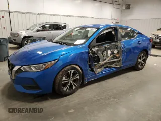 2020 Nissan Sentra SV z VIN 3N1AB8CV9LY252380, wystawiony jako Copart lot #51472375 z przebiegiem 41 503 mil mil oraz Szkoda całkowita • Salvage title. Historia ofert i sprzedaży dostępna na DreamBid. Obrazek 1.