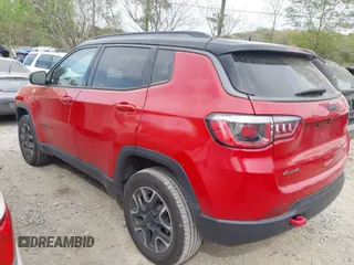 2020 Jeep Compass Trailhawk with VIN 3C4NJDDB8LT207748, listed as a IAAI auction lot 41963469 with 66,496 mi miles and . Bid and sale history available at carsss.com. Image 14.