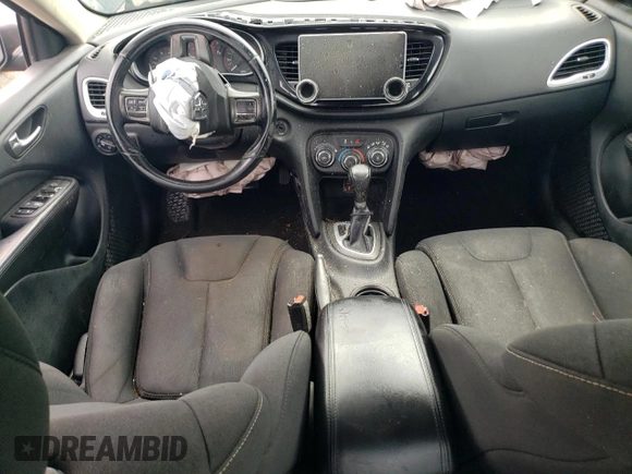 2013 Dodge Dart SXT with VIN 1C3CDFBA3DD305375, listed as a Copart auction lot 61626445 with 162,095 mi miles and Salvage title. Bid and sale history available at DreamBid. Image 8.