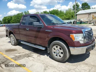2010 Ford F-150 XL with VIN 1FTFX1EV2AKE13883, listed as a Copart auction lot 57222805 with 125,388 mi miles and Salvage title. Bid and sale history available at DreamBid. Image 4.