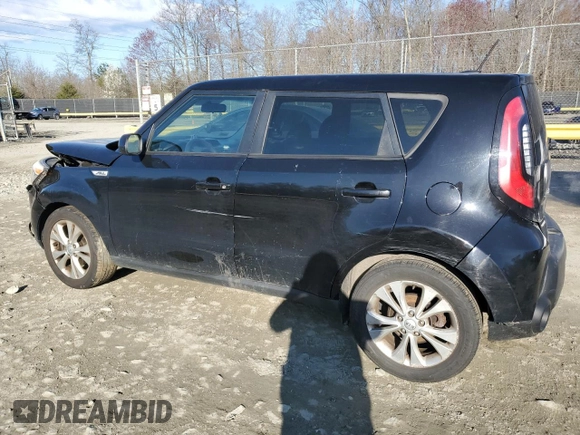 2015 Kia Soul + with VIN KNDJP3A51F7182433, listed as a Copart auction lot 50000635 with 173,906 mi miles and Salvage Title. Bid and sale history available at carsss.com. Image 2.