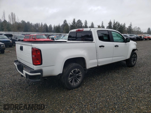 2021 Chevrolet Colorado 4WD Z71 z VIN 1GCGTDEN5M1107059, wystawiony jako Copart lot #46185225 z przebiegiem 71 987 mil mil oraz Szkoda całkowita • Salvage title. Historia ofert i sprzedaży dostępna na DreamBid. Obrazek 3.