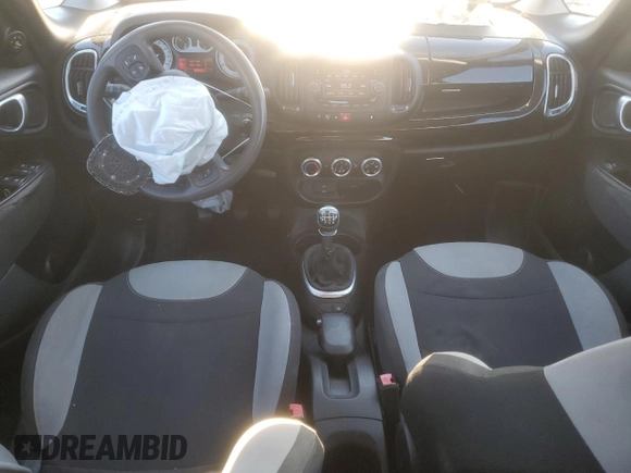 2015 FIAT 500L Pop with VIN ZFBCFAAH4FZ030597, listed as a Copart auction lot 82094644 with 65,943 mi miles and Salvage Title. Bid and sale history available at carsss.com. Image 8.