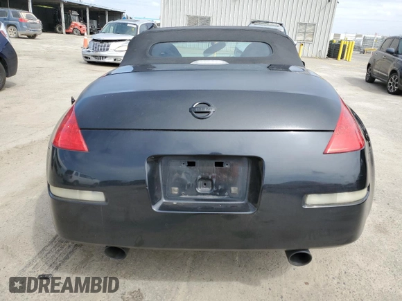 2006 Nissan 350Z Touring with VIN JN1AZ36A96M457034, listed as a Copart auction lot 53191625 with 134,572 mi miles and Salvage Title. Bid and sale history available at carsss.com. Image 10.