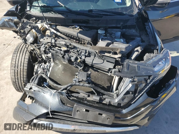 2019 Nissan Rogue S with VIN 5N1AT2MT3KC712897, listed as a Copart auction lot 48485995 with Not Provided miles and Salvage Title. Bid and sale history available at carsss.com. Image 14.