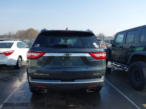 2019 Chevrolet Traverse Premier with VIN 1GNEVKKW3KJ200976, listed as a IAAI auction lot 41793452 with 68,300 mi miles. Bid and sale history available at carsss.com. Image 16.