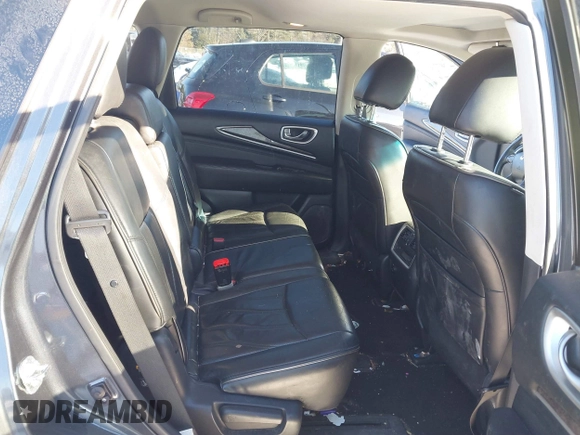 2013 Infiniti JX35 with VIN 5N1AL0MM6DC314048, listed as a IAAI auction lot 41393672 with 158,073 mi miles. Bid and sale history available at carsss.com. Image 8.