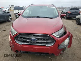 2018 Ford EcoSport SES with VIN MAJ6P1CL1JC198949, listed as a Copart auction lot 42748455 with 91,266 mi miles and Salvage Title. Bid and sale history available at DreamBid. Image 5.