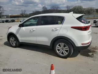 2018 Kia Sportage LX with VIN KNDPM3AC4J7457366, listed as a Copart auction lot 49119945 with 121,634 mi miles and Clean Title. Bid and sale history available at carsss.com. Image 2.