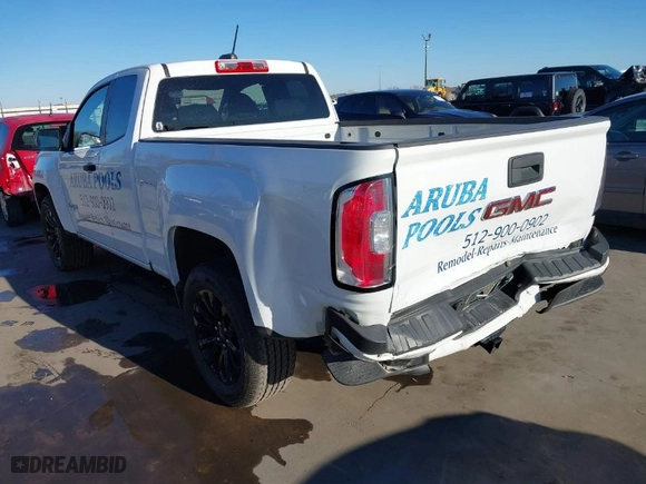 2022 GMC Canyon 2WD Elevation Standard with VIN 1GTH5BENXN1203614, listed as a IAAI auction lot 41403013 with 53,473 mi miles. Bid and sale history available at carsss.com. Image 3.