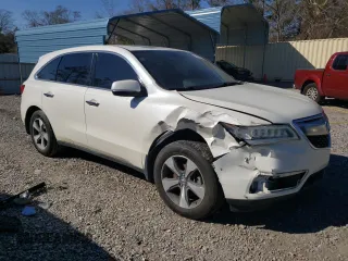 2016 Acura MDX with VIN 5FRYD3H20GB008592, listed as a Copart auction lot 89058995 with 164,886 mi miles and Salvage title. Bid and sale history available at DreamBid. Image 4.