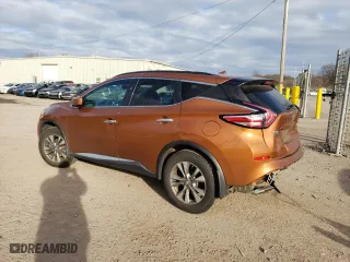 2015 Nissan Murano Platinum with VIN 5N1AZ2MH0FN287093, listed as a Copart auction lot 43583183 with 105,554 mi miles. Bid and sale history available at carsss.com. Image 2.