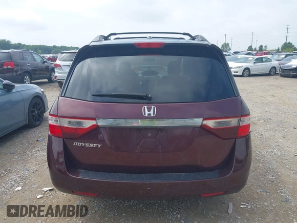 2011 Honda Odyssey EX-L with VIN 5FNRL5H6XBB096891, listed as a IAAI auction lot 42840531 with 214,842 mi miles and . Bid and sale history available at DreamBid. Image 17.