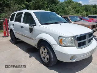 2009 Dodge Durango SLT with VIN 1D8HD48P19F701870, listed as a IAAI auction lot 42486939 with 214,786 mi miles and . Bid and sale history available at DreamBid. Image 1.
