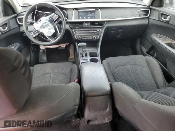 2019 Kia Optima LX with VIN 5XXGT4L34KG311998, listed as a Copart auction lot 56686955 with 135,484 mi miles and Salvage title. Bid and sale history available at DreamBid. Image 8.