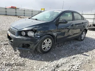 2015 Chevrolet Sonic LT with VIN 1G1JC5SG1F4168355, listed as a Copart auction lot 49667255 with 147,145 mi miles and Salvage title. Bid and sale history available at DreamBid. Image 1.