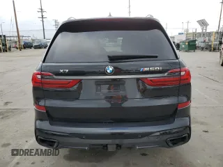 2020 BMW X7 M50i z VIN 5UXCX6C04L9B99921, wystawiony jako Copart lot #56665755 z przebiegiem 63 328 mil mil oraz Szkoda całkowita • Salvage title. Historia ofert i sprzedaży dostępna na DreamBid. Obrazek 6.