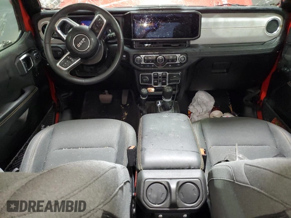 2024 Jeep Wrangler Sahara с VIN 1C4RJXP61RW270324, выставлен на аукционе Copart как лот 64820015 с пробегом 29 492 миль миль и Чистый • Clean title. История ставок и продаж доступна на DreamBid. Изображение 8.