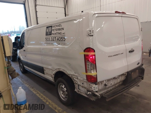 2020 Ford Transit Cargo with VIN 1FTBR1Y81LKA74678, listed as a IAAI auction lot 41173381 with 39,137 mi miles and . Bid and sale history available at DreamBid. Image 3.