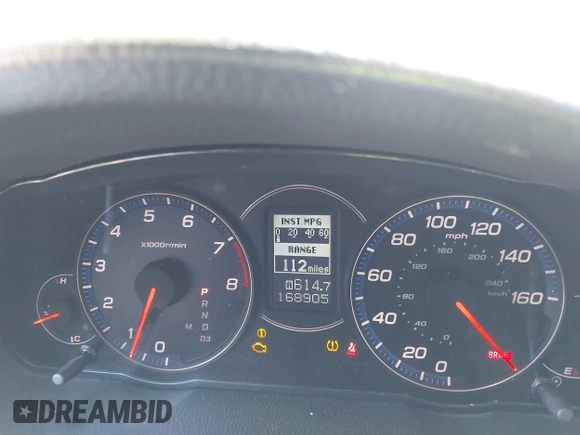 2008 Acura TSX Nav with VIN JH4CL969X8C012776, listed as a IAAI auction lot 42162221 with 168,905 mi miles and . Bid and sale history available at DreamBid. Image 7.