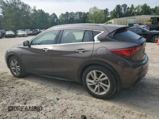 2018 Infiniti QX30 ESSENTIAL with VIN SJKCH5CP1JA053259, listed as a Copart auction lot 53453713 with 0 mi miles and Non Repairable. Bid and sale history available at carsss.com. Image 2.