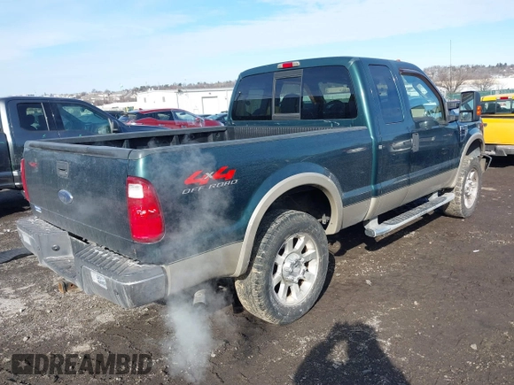 2008 Ford Super Duty F-250 SRW XL with VIN 1FTSX21528EA95945, listed as a IAAI auction lot 41460487 with 200,779 mi miles. Bid and sale history available at carsss.com. Image 4.